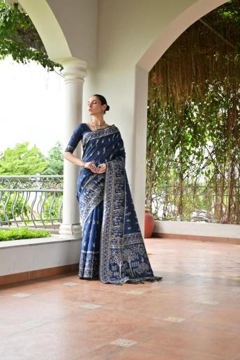 Akshara banglori silk latest saree in market